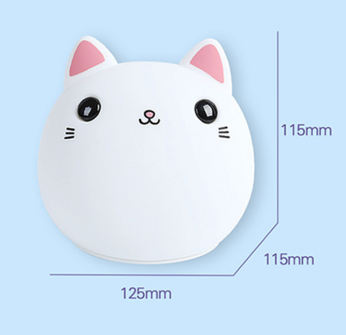 Adorable Kitten Soft Glow Light
