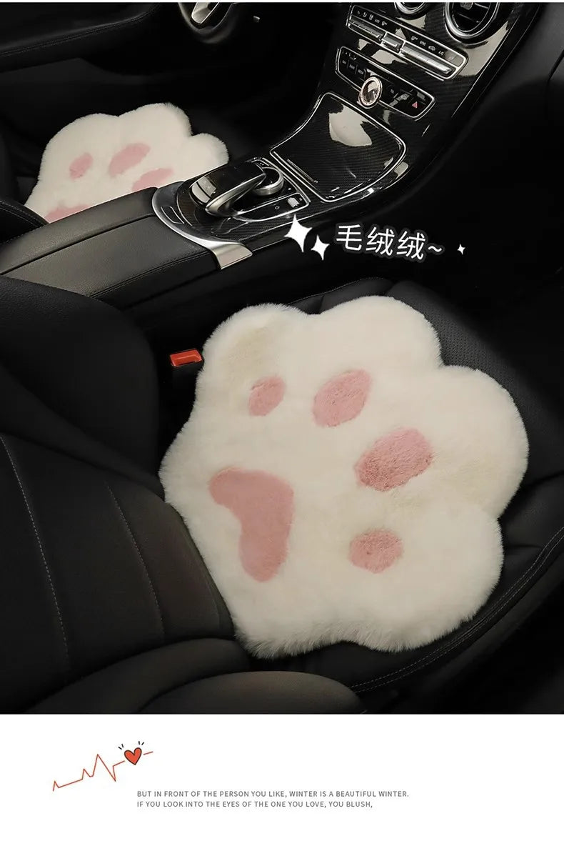 Car Cushion Universal Cute Cat Paw