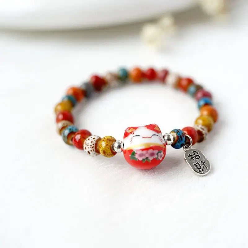 Colourful Beaded Bracelet