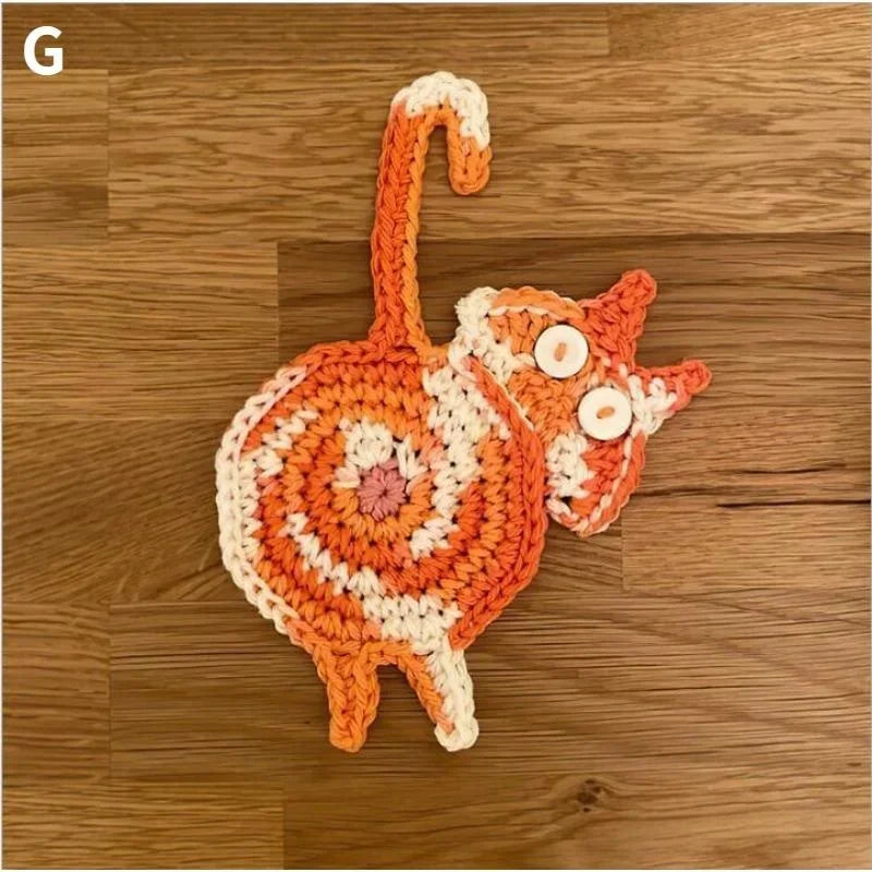 Cat Butt Coaster Funny