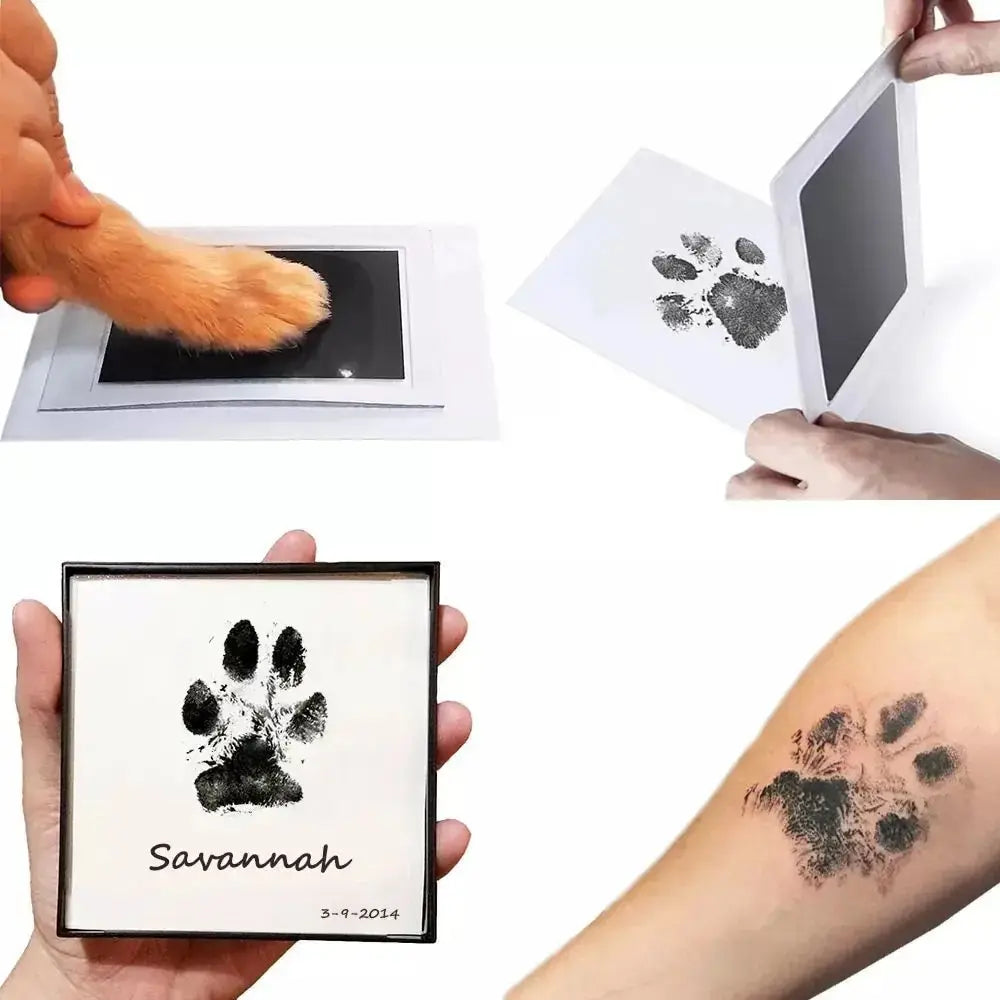 Paw Print Clean Touch Ink Pad 🐾