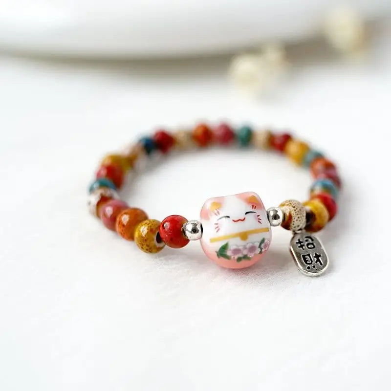 Colourful Beaded Bracelet