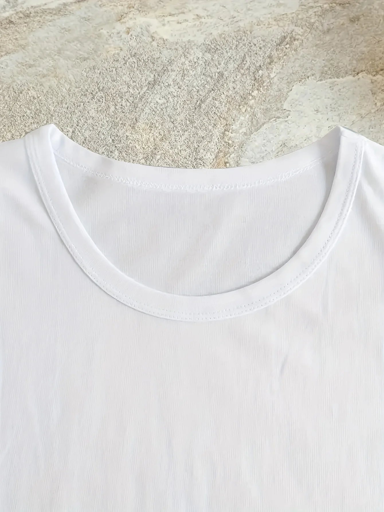 Cat Print T-shirt Short Sleeve Crew Neck Casual Top for Summer & Spring Women's Clothing