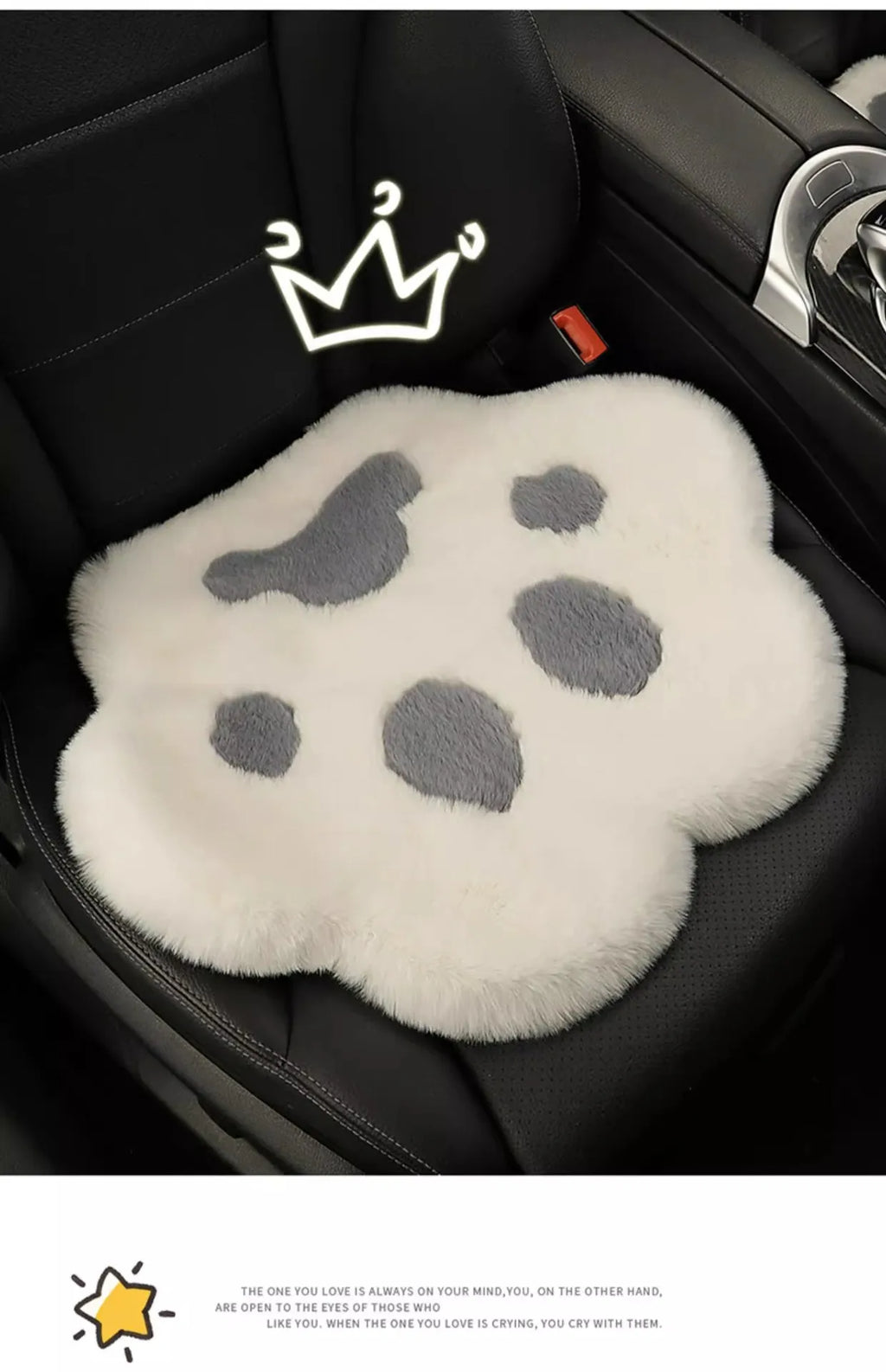Car Cushion Universal Cute Cat Paw