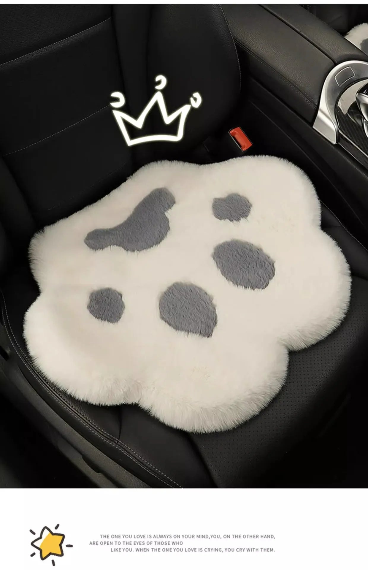 Car Cushion Universal Cute Cat Paw