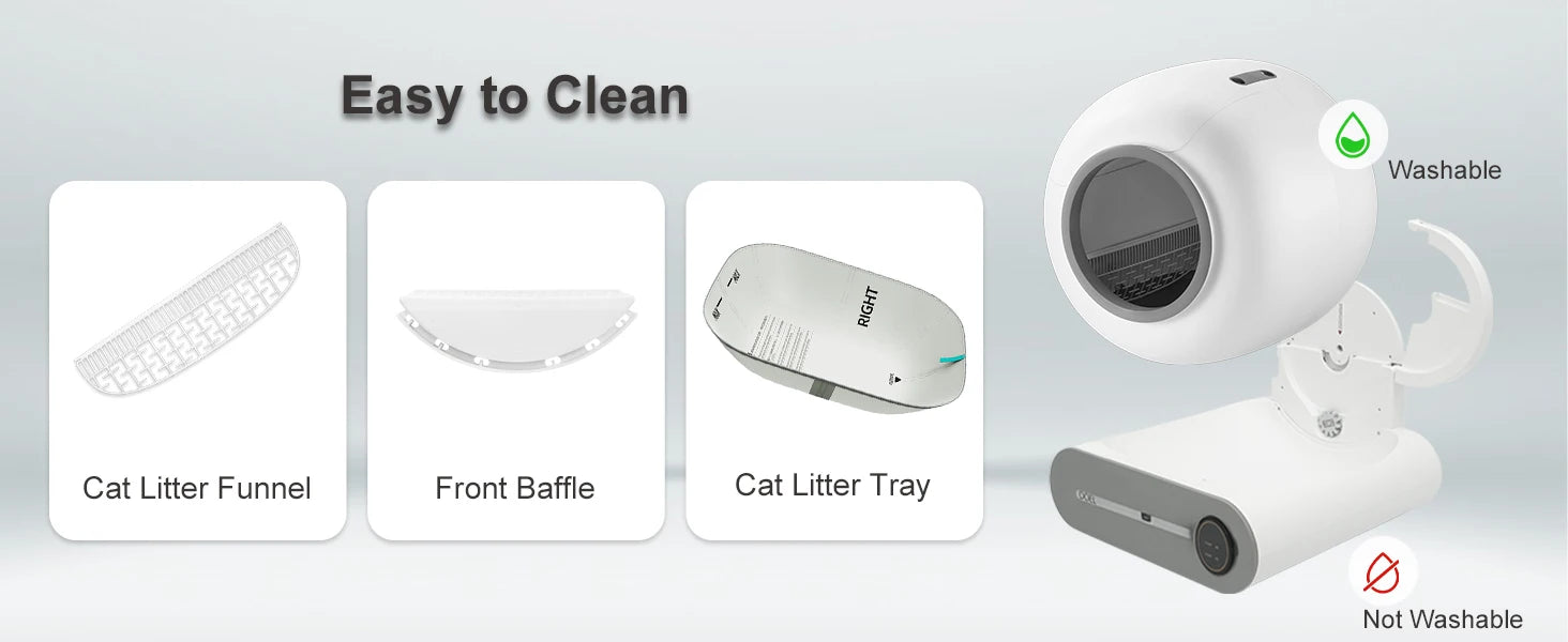 DOEL Self Cleaning Cat Litter Box