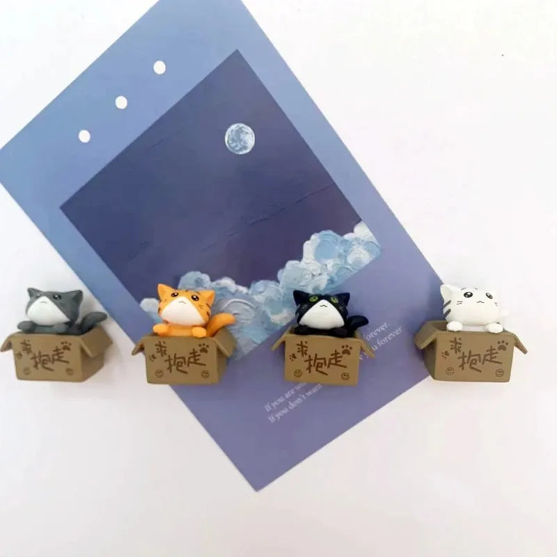 Cute Cat Fridge Magnets