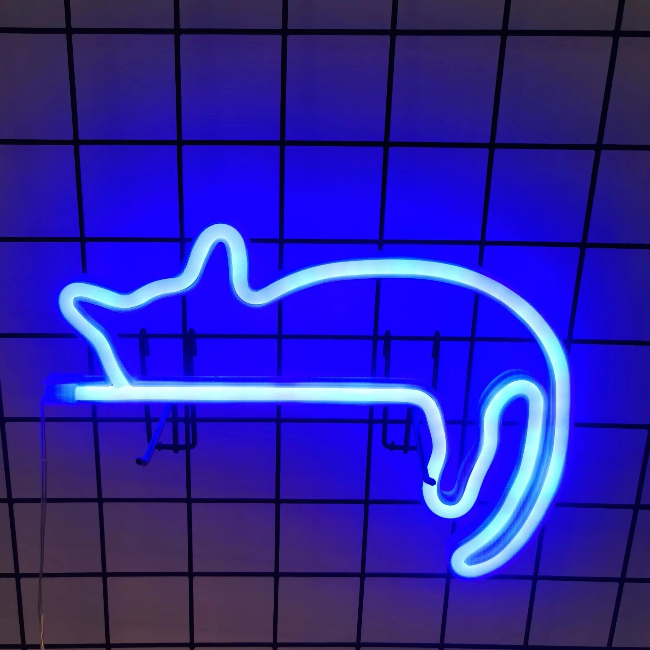 Cute cat neon light, LED