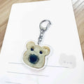 Cartoon Funny Cat Keychain