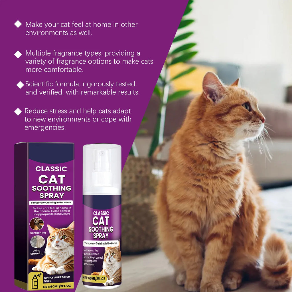 60ml Pet Calming Spray for Cats