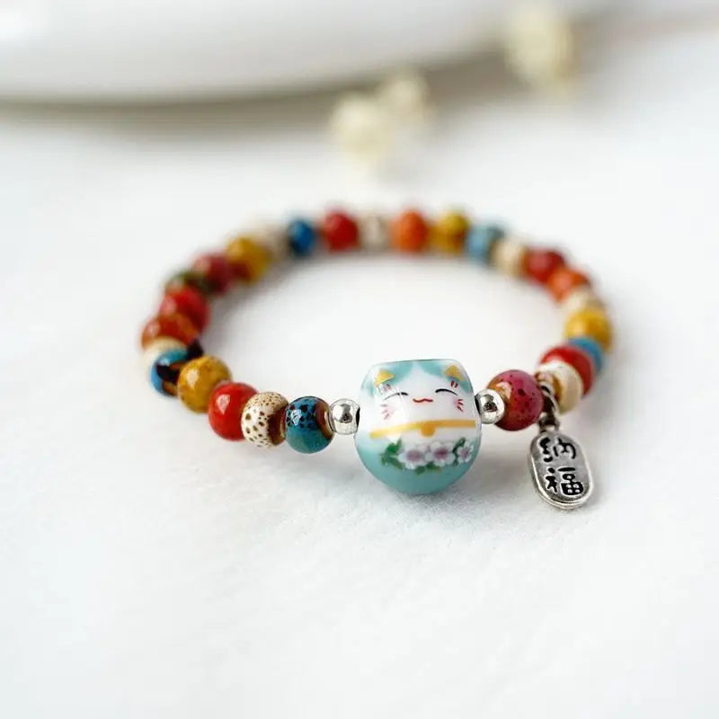 Colourful Beaded Bracelet