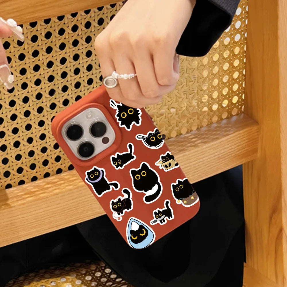 500Pcc/roll Cute Cat Stickers Creative DIY Graffiti Stickers Envelope Sealing Stickers Stationery Children Reward Decor Stickers