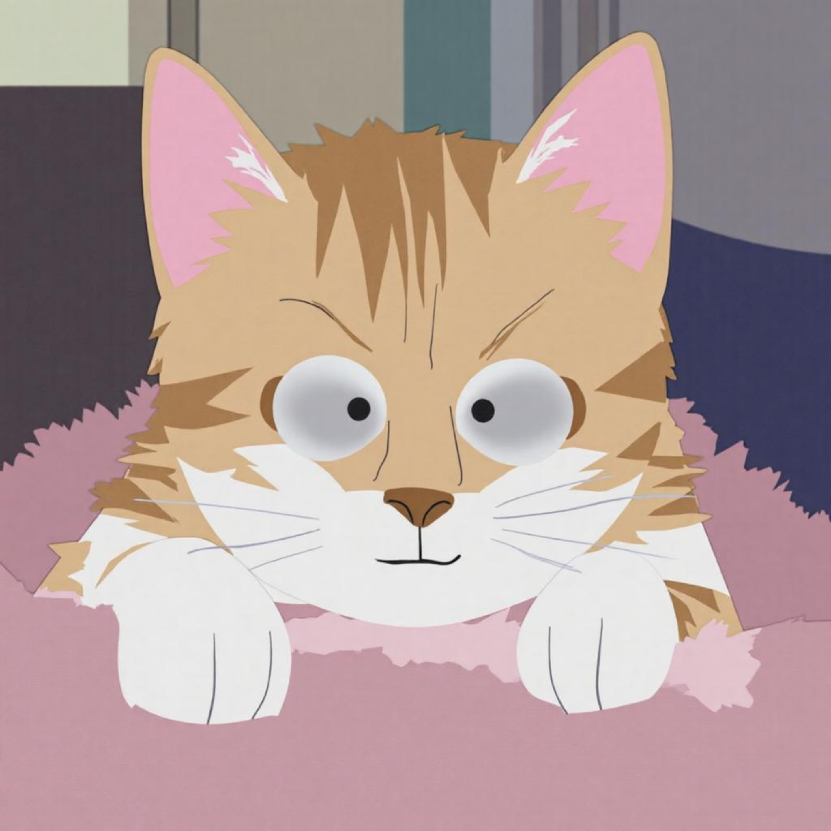 Funny Pet Portrait, Southpark Inspired from Your Photo